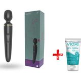 Satisfyer Büyük Boy Siyah 50 Modlu Titreşimli Güçlü Masaj Aleti Vibratör+Jel