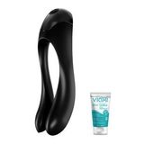 Satisfyer Candy Cane 12 Modlu Titreşimli Şeker Kamışı Parmak Vibratörü+Jel
