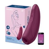 Satisfyer Curvy 1+ Red Telefon Kontrollü Emiş Güçlü Vibratör GG1-V811-1