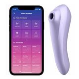 Satisfyer Dual Pleasure 11 Modlu Titreşim & 11 Emiş Modlu Telefon Uyumlu Vibratör