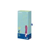Satisfyer Kavraması Kolay Telefon İle Kontrol Edilen Güçlü Titreşimli Isıtmalı Ve Şarjlı Vibratör