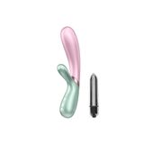 Satisfyer Satifyer Hot Pink G-Bölgesi Ve Klitoris Uyarıcı Telefon Kontrollü Isıtmalı Vibratör+Mini Vibratör