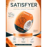 Satisfyer Taşıması Ve Saklaması Kolay Realistik Jel Dokuda 3 Kullanımlık Içi Tırtıklı Yapay Mastürbatör