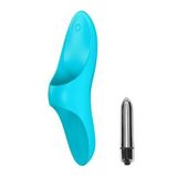 Satisfyer Teaser 12 Modlu Titreşimli Su Geçirmez Şarjlı Parmak Vibratörü+Mini Vibratör