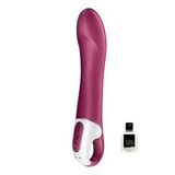 Satisfyer Telefon Kontrol Sağlayan Güçlü Titreşimli Isıtma Özellikli Şarj Edilebilir Vibratör+Jel
