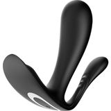 Satisfyer Top Secret+ Black App Kontrollü Anal ve Vajinal Giyilebilen Vibratör