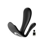 Satisfyer Top Secret+ Black App Kontrollü Anal Ve Vajinal Giyilebilen Vibratör+Jel