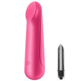 Satisfyer Ultra Power 3 - 12 Modlu Titreşimli Şarjlı Pembe Mini Vibratör+mini Vibratör