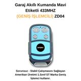 SatışMax Universal Akıllı Öğrenebilen Garaj Kepenk Otopark Kumandası 433 Mhz (1. Kalite - St Işlemcili) ZD04