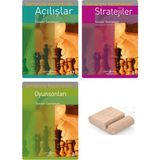 Satranç Teknikleri Serisi Orta -Ileri Düzey 3 Lü Set (Açılışlar-Stratejiler-Taktikler)-Tablet Standı