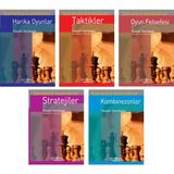 Satrançta Kazandıran Serisi 5 Kitap Set Satranç Kitapları - Harika Oyunlar - Taktikler - Oyun Felsefesi - Stratejiler - Kombinezonlar