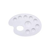 satrik Hatas 20cm Plastik Godeli Öğrenci Resim Paleti / 0890