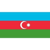 Satürn Masaüstü Azerbaycan Bayrağı Masa Bayrağı 15 x 23 cm