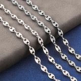 Satürn Silver Kuyumculuk Çelik Gemici Zincir Erkek Kolye Ve Bileklik Set Kararmaz Çelik Kolye Çelik Zincir Kolye