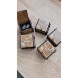 Satürn Silver Kuyumculuk Özel Yazılı Ahşap Kutu Hediye Kutusu Kol Düğmesi/Yaka İğnesi/Alyans Kutusu İstediğiniz Yazılır