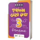 Satürn Yayınları ÖABT 2022 Tarihin Gözü Tarih Öğretmenliği Tamamı Çözümlü 3' Lü Deneme