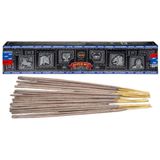 Satya NAG Champa Superhit tütsü çubuğu (4 x 15 g Paket)