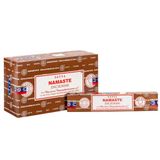 Satya Namaste büyük paket 180 g tütsü çubuğu Agarbathi
