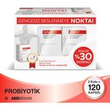 Satylia Probiyotik Çinko ve Krom İçeren Takviye Edici Gıda 2’li Set 120 Kapsül – Abdi İbrahim