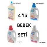 Saubern 3x500 ml Bebek Çamaşır Deterjanı - Bulaşık Deterjanı - Yumuşatıcı