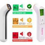Saubern Bnt9602 Temassız Vücut Ve Alından Ateş Ölçer - Kulaktan Ateş Ölçer - Termometre