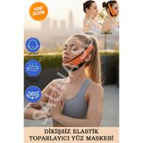 SAUNA SUIT %100 Orijinal Yüz Korsesi Çene Boyun Bandı Yüz Liposuction, Yüz Gıdı Yanak Gıdık Toplama
