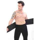 SAUNA SUIT Terleme Kemeri Siyah Kadın Erkek Uygun Bel Göbek Sıcak Tutma & Günlük Kullanım & Fitness Kardiyo