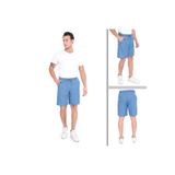 SAUNA SUIT Yüksek Erkek Bel Ince Rahat Pamuklu Yazlik Keten Görünümlü Slouchy şort