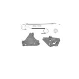 SAV OTO Mitsubishi Carisma Cam Kriko Tamir Seti Motor Kapaklı Ön Sol (95-04) (oem Code Mr912460-mr100762)