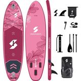 SavaBoards Bloom Paddle Board - Pembe
