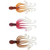 Savage Gear 3D Octopus Ahtapot Silikon 120g 16cm Suni Yem Brown Glow