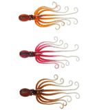 Savage Gear 3d Octopus Ahtapot Silikon 300g 22cm Suni Yem Uv Orange Glow