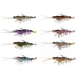 Savage Gear 3D Shrimp Karides Weedless Silikon Yem 9Cm 7G