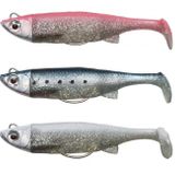 Savage Gear 3D TPE Minnow 10 cm 23 gr White Glitter Suni Yem