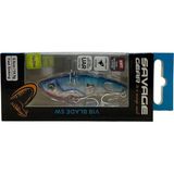 Savage Gear 3D Vib Blade 14.5gr 5.5cm Vibrasyon Jig Yem Blue Pink Zebra Glow