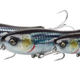 Savage Gear Bullet Mullet – Tuzlu su ve tatlı su balıkçıları için birinci sınıf yürüyüş yemi, ultra uzun döküm tasarım, gizli çıngırak, levrek, turna balığı ve daha fazlası için ideal, hayalet