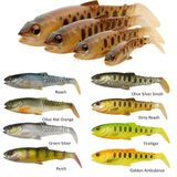Savage Gear Craft Cannibal Paddletail 10,5 Cm 12 Gr Silikon Yem Firetiger