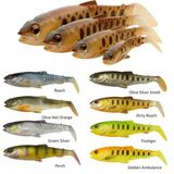 Savage Gear Craft Cannibal Paddletail 8,5 Cm 7 Gr Silikon Yem Olive Pearl Silver Smolt