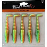 Savage Gear Gobster Shad 11.5Cm 16Gr Silikon Yem Firecracker (5'Li Paket) İğnesiz