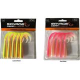 Savage Gear LB Sandeel Curltail 7 cm 2 gr Silikon Yem Lemon Back