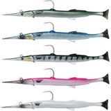 Savage Gear Needlefish Pulsetail 2+1 23 cm 55 gr Pearl White Silver Suni Yem