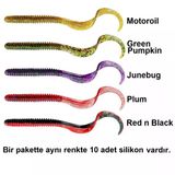 Savage Gear Rib Worm 9Cm 3Gr Silikon Yem (10'Lu Paket)