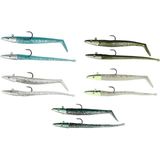 Savage Gear Sandeel And Slug 10 cm 10 gr 4+2 Adet 19-Glow Suni Jig
