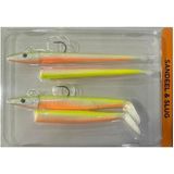 Savage Gear Sandeel And Slug 10CM 10G Silikon Yem Seti Lemon Back - 10gr