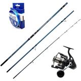 Savage Gear SGS8 6000 - Okuma Surfliner 420 cm 100-250 gr Surf Olta Seti