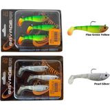 Savage Gear Soft 4play Shad 7.2cm 8gr 3'lü Paket Silikon Suni Yem - Pearl Silver