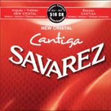 Savarez 510Cr Klasik Gitar Tel Seti - New Crystal Cantiga (Normal Tension) | Yüksek Kaliteli Naylon Tizler, Modern Cantiga Baslar, Dengeli Esneklik V