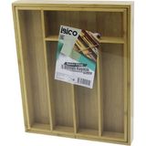 Savarga 5 Bölmeli Ahşap Bambu Kaşıklık 30X34CM (4801)