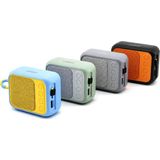 Savarga Bluetooth Wireless Mini Hoparlör Speaker Renkli Type-C Şarjlı 5W Mikrofon - Kart Girişi PL-4692 (4801)