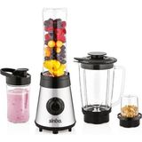 Savarga Buz Kırıcı - Kahve Öğütücü Hazneli - Şişeli Çok Amaçlı Smoothıe Blender 800ML - 500W SHB-3190 (4801) - Çok Renkli